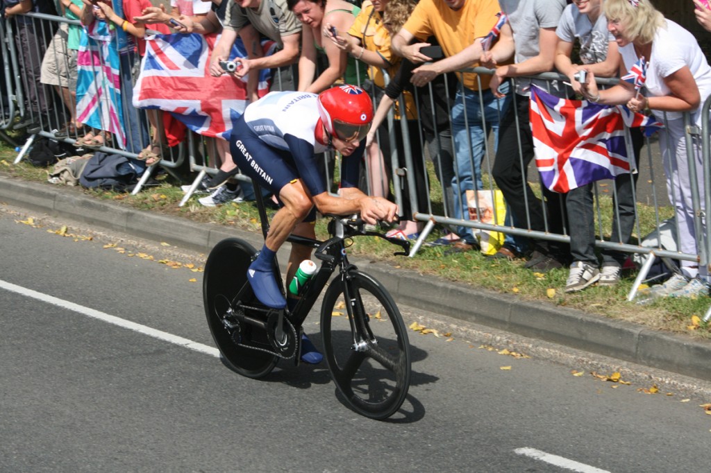 Bradley Wiggins in Thames Ditton - Time Trials